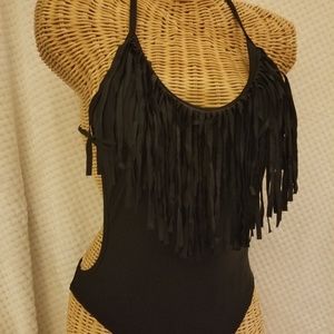 One peice cut out swim suit